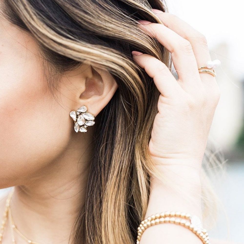 Celeste Cluster Studs